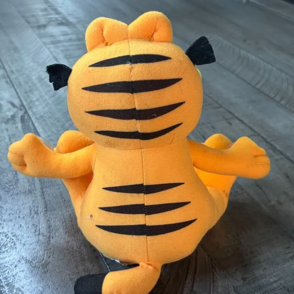 Garfield Hang-On Window Cling Plush Vintage Play by Play